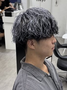 メンズ サロン ドット トウキョウ 町田店(men's salon dot. tokyo) アンブレラカラー×ツイストスパイラル