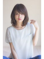 ラフ フロム ガーデン(Laf from GARDEN)&nbsp;【寺尾拓巳】大人かわいいグレージュ透明感ひし形ミディアム