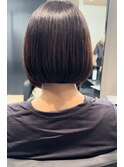 収まり抜群！なめらかボブ