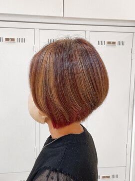 アッシュ 町田駅前通り店(Ash) 【Ash町田駅前通り店 西尾美妃】ハイライト&インナーカラー