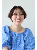 【目黒美容室】大人のリラックスショート