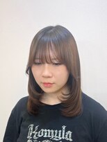 イオエ 梅田(ioe)&nbsp;ダブルカラー/大人ボブ/黒髪スタイル/髪質改善/縮毛矯正