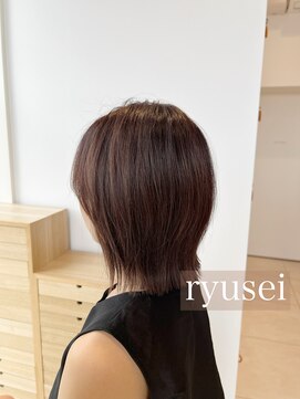 アリーナ 船橋日大前店(arena) 軽めボブ、秋ブラウン