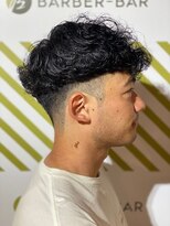 バーバーバー 四谷(BARBER-BAR)&nbsp;カッコイイツーブロックスペインカール