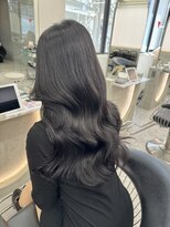 ロンド マーレ 天神大名店(Lond mare)&nbsp;デザインカラー/レイヤーカット/ウェットヘア/オリーブベージュ