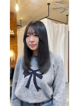 スイート ヘアデザイン(Suite HAIR DESIGN) 【顔周りカットSayaka】お顔周りレイヤー