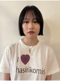ラフなボブ　〈riko〉