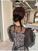 20代・30代・40代似合う小顔ヘアアレンジ♪二次会ブライダル花嫁