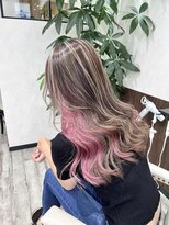 ベルヘアーデザイン 堺東(Belle hair Design) インナーカラー/ハイライト/イヤリングカラー/レイヤーカット