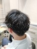 【メンズ☆トレンド】ツイスト/スパイラル/波巻きパーマ＋カット    ￥12200