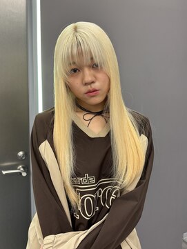 ロテ 名古屋 名駅店(Lote.) ホワイトグレージュ/デジタルパーマ/チェリーブラウン/名古屋