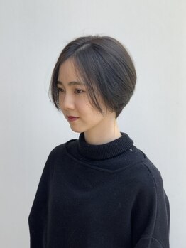 アビアント(a bientot)の写真/フランス仕込みのエフィラージュカットでクセも生かせるショートに◇扱いやすく計算されたカット技術が◎