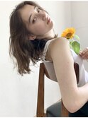 エアリーミディーのくすみカラーロブStyle《表参道》