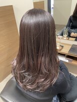 ニーズ バイ ワンコンセプト(Needs by ONE CONCEPT)&nbsp;レイヤーカット/前髪/韓国/グレージュ/ブリーチ無しダブルカラー