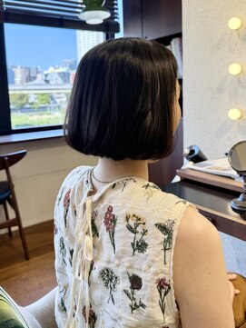 エルサフィロ キタハマ(el zafiro kitahama) 30×40×50代×似合わせカット×ボブ