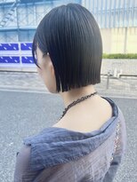オーガニック アトリエ 大宮(organic+atelier)&nbsp;20代30代40代前下がりストレート小顔補正立体カット
