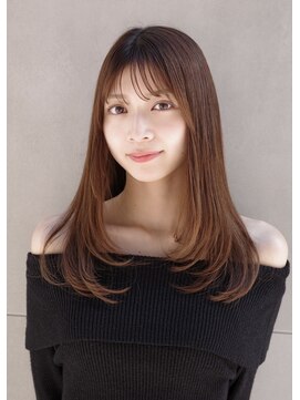 ヴィオットバイサロン(Viot by Salon) sleek long hair 美髪 ロングレイヤー ブラウン 【有村】