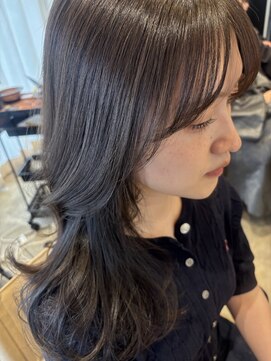 ヘアーエスクールステラ(hair S.COEUR stella) 顔まわりレイヤーカット