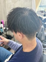 スウェル 稲毛店(Swell)&nbsp;MEN’S HAIR/ブルーブラック/フェザーパーマ/稲毛駅