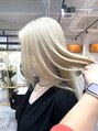 アムヘアー(A.M. hair)&nbsp;ハイトーンカラー得意です☆期待以上のデザインに仕上げます