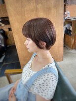 コモレビ(komorebi)&nbsp;【山本智文】チルブラウンミニマムショートカット