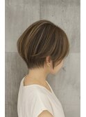 【小田急相模原】大人ショート×白髪ぼかしハイライト
