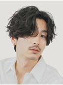 梅田波巻きパーマシャドウパーマルーズパーマセンターパート◆