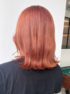 アフターニュース 新潟(afternews) ダブルカラー/オレンジベージュ/ハイトーン