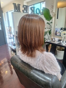 ローレン(LOREM) くびれヘア×トーンアップカラー8.17