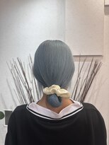 ウタリ(utari)&nbsp;ペールブルー【難波 桜川/ケアブリーチ】