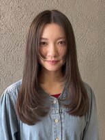 サラジュ 仁川店(SARAJU) 【赤み消し特化】オリーブブラウン×艶カラー