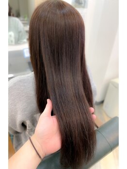 ビィーワンイースト(Be 1 EAST)の写真/《髪質改善》コアミートリートメントでサロンケアだけでなくホームケアまで貴方にあったケアをご提案