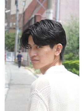 シフト メンズ オンリー サロン 薬院店(SHIFT Men's only salon) 毛流れセンターパート