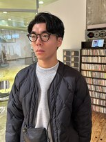 クーヘアー(coohair) センターパート×ニュアンスパーマ