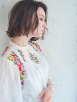 ケアシンサイバシ(CARE shinsaibashi)&nbsp;ラフに動く毛流れで今ドキこなれ感ボブ