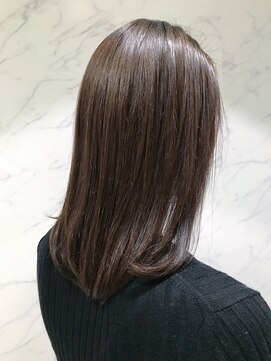 パティオン(PATIONN) ダメージレスなサラツヤ大人ストレートセミロング