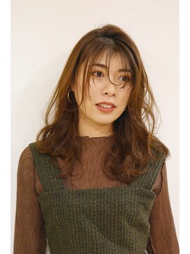 ソワン ドゥ ブレス フラン 東花園店(soin de brace Fran) 重軽レイヤーミディアム　シースルーバング