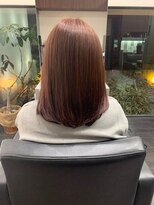 ヘアー プロデュース アロマ(HAIR PRODUCE aroma) ツヤ髪×派手過ぎないピンク