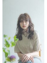 ページボーイ美容室 リッジを効かせた大人のウェーブ