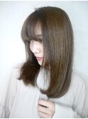 ツヤ髪バイヤレージュ　【有海一生】/髪質改善／カット