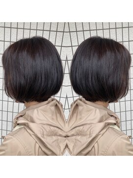 スタジオ アルファプラス 日暮里店(studio α+) 前下がりボブレイヤー【スタジオアルファプラス日暮里】