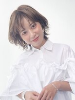 アイティーバイアルバム 松戸店(IT by ALBUM) ワンカールレイヤー_ホワイトグレージュネビージュ_26172