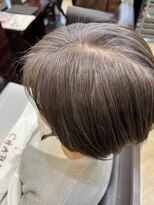 キャラ 池袋本店(CHARA) 白髪を隠さずに可愛くカラーしましょう！！【白髪ぼかし】