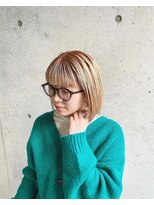 ペニー(PENNY)&nbsp;ミルクティーカラー×シャドールーツ