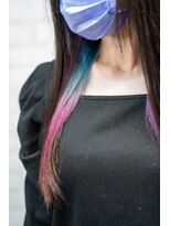ビート(Beat)&nbsp;メテオカラートリートメント×派手髪インナーカラー