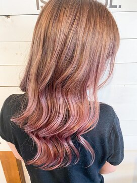 フレア ヘア サロン(FLEAR hair salon) ピンクグラデーション
