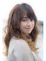 アース 鶴見店(HAIR&MAKE EARTH)&nbsp;重バングのドーリィーカール