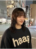 CAF FUKO エアリーロング/くるくるパーマ/デザイン/大阪/心斎橋