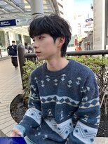 ゼスト フィーノ(ZEST fino)&nbsp;メンズ〇 ニュアンスパーマでキメすぎない韓国マッシュに変身