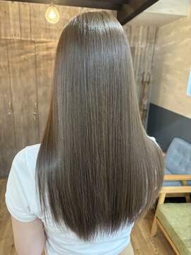 スカイ(SKY) 透明感カラー/ブリーチなしベージュカラー/艶カラー